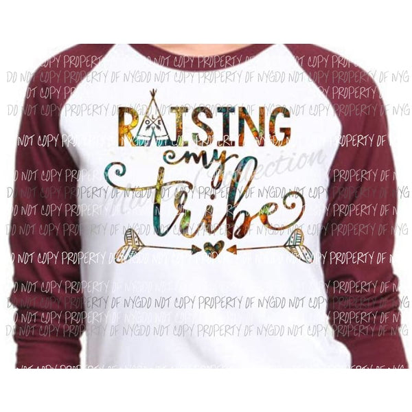 Raising my tribe #3 sublimation transfers Heat Transfer