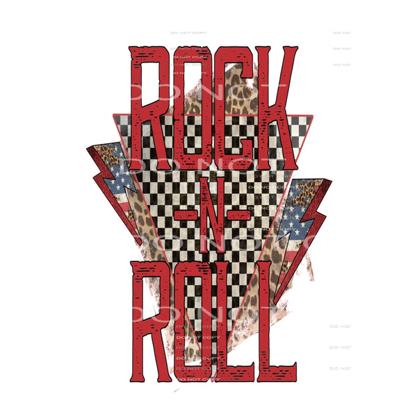 rock and roll #4214 Sublimation transfers - Heat Transfer