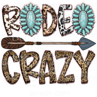 Rodeo Crazy # 21 Sublimation transfers - Heat Transfer