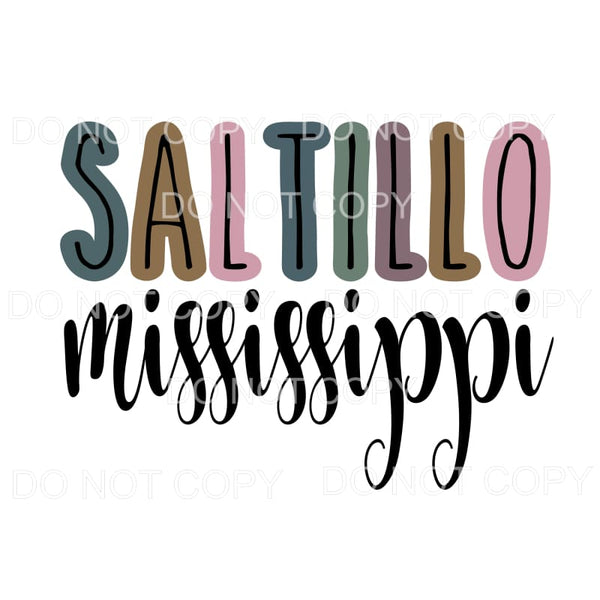 saltillo mississippi # 179 Sublimation transfers - Heat 