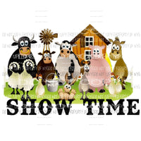 show time animals farm Sublimation transfers Heat Transfer