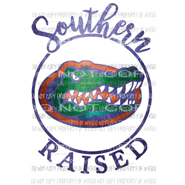 Southern raised Florida Gators Sublimation transfers Heat Transfer