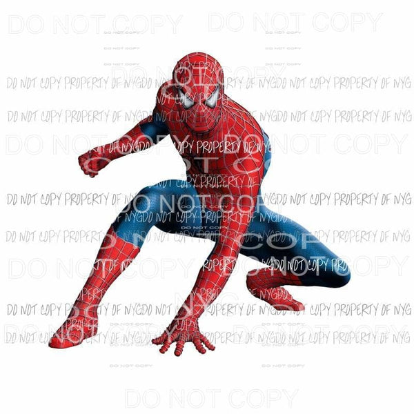 Spiderman Sublimation transfers Heat Transfer