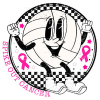 spike out cancer volleyball #8349 Sublimation transfers - 