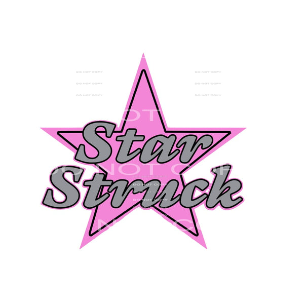 Star Struck custom Sublimation transfers - Heat Transfer