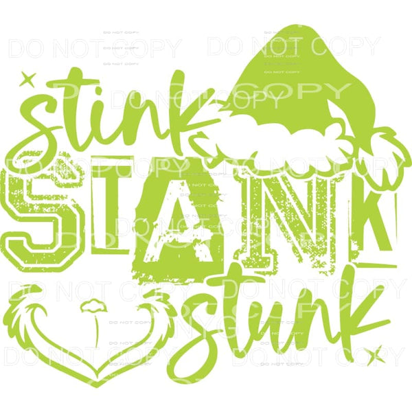 martodesigns - Stink Stank Stunk Grinch #2 Sublimation