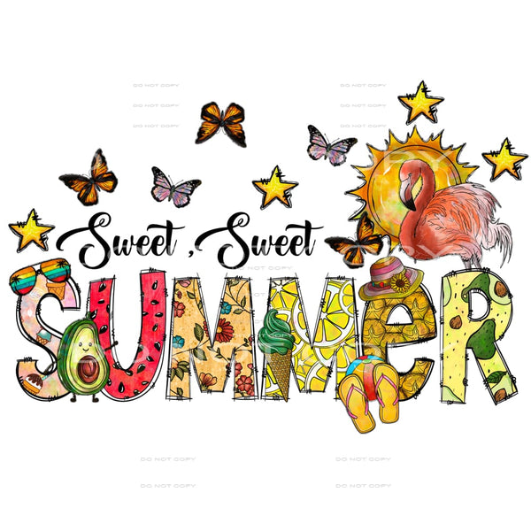 Summer #3467 Sublimation transfers - Heat Transfer Graphic