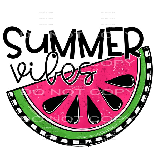 summer vibes #6962 Sublimation transfers - Heat Transfer