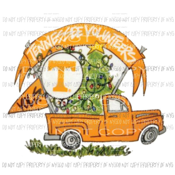 Tennessee Vols truck Sublimation transfers Heat Transfer