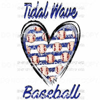 Tidal Wave Baseball # 2 Sublimation transfers Heat Transfer