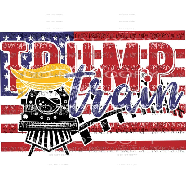 martodesigns - Trump Train #5 Sublimation transfers