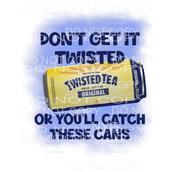 Twisted Tea #1 Sublimation transfers - Heat Transfer