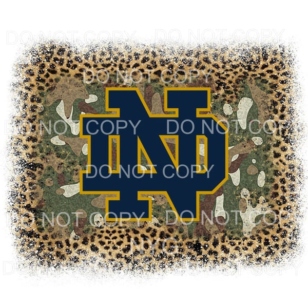 Notre Dame Fighting Irish 20'' x 20'' Retro Logo Circle Sign