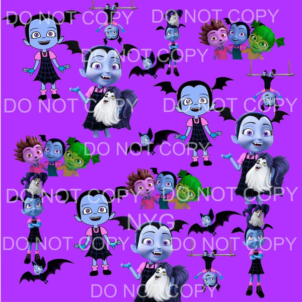 martodesigns - Vampirina and Characters Vampire Purple