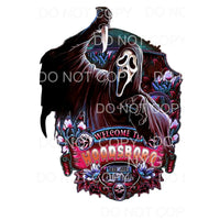 Welcome To Woodsboro Scream Sublimation transfers - Heat 