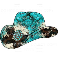 Western Cowboy Hat #1 Sublimation transfers - Heat Transfer