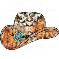 Western Cowboy Hat #3 Sublimation transfers - Heat Transfer