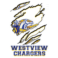 Westview Chargers # 44994 Sublimation transfers - Heat 