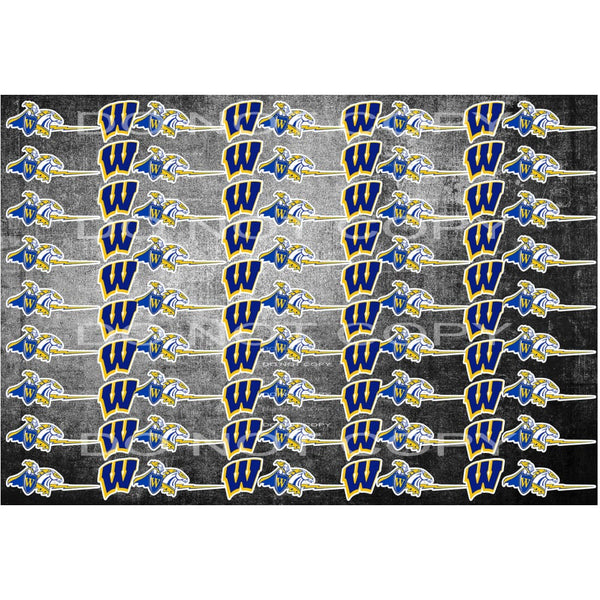 WESTVIEW chargers sheet 3 Sublimation transfers - Heat 