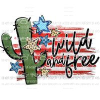 Wild and Free Cactus Sublimation transfers Heat Transfer