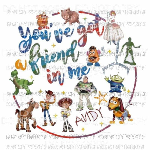 martodesigns - You’ve got a friend in me toy story 3